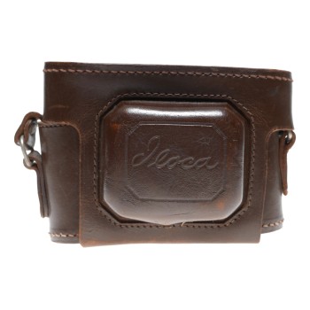 Iloca ever ready vintage film camera antique leather case and strap