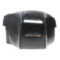 SLR Black Minolta vintage film camera antique ever ready  leather case