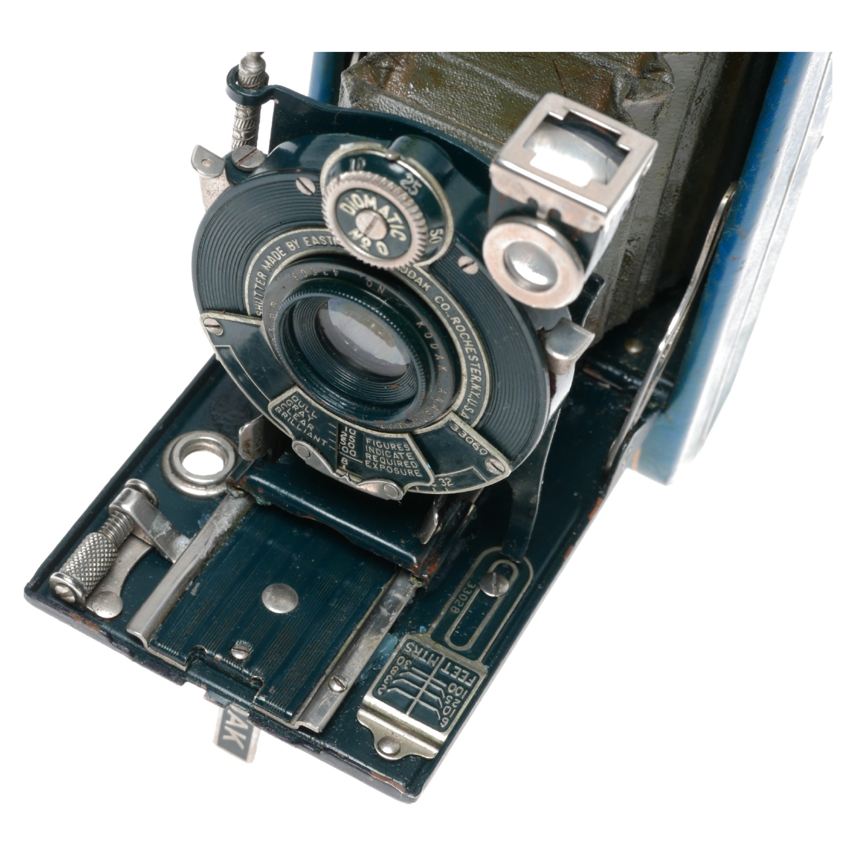 Kodak Vanity Blue Vest Pocket Camera Series III - Vintage III