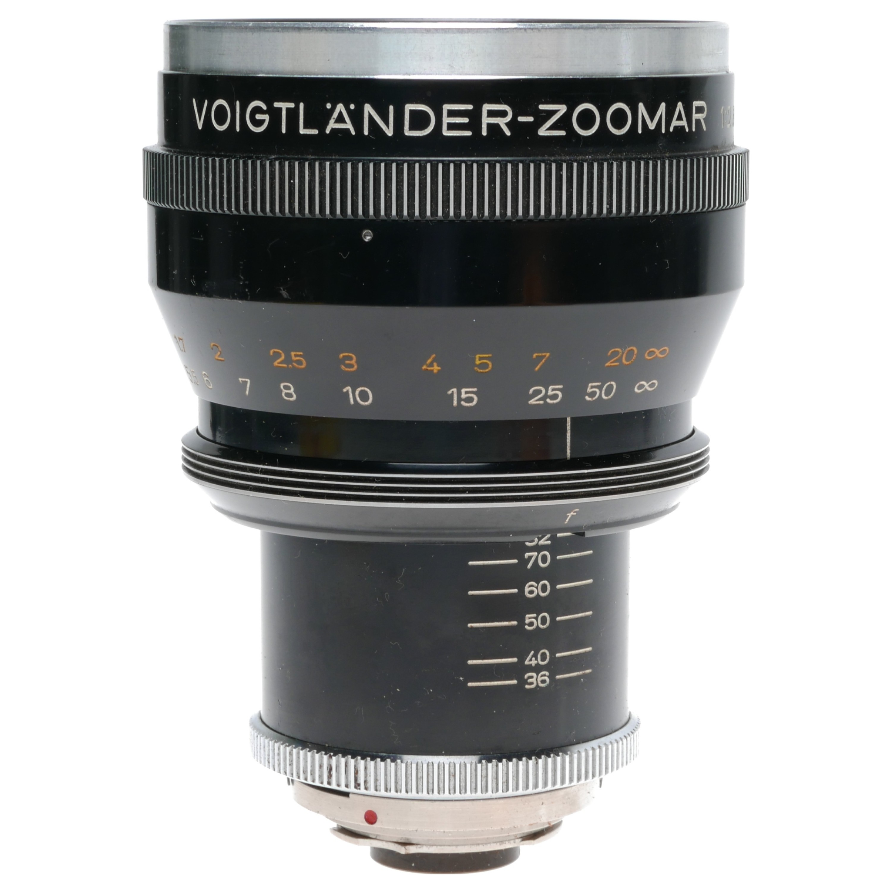 Voigtlander Zoomar 2.8 f=3682mm Film Camera Lens Vintage Lens
