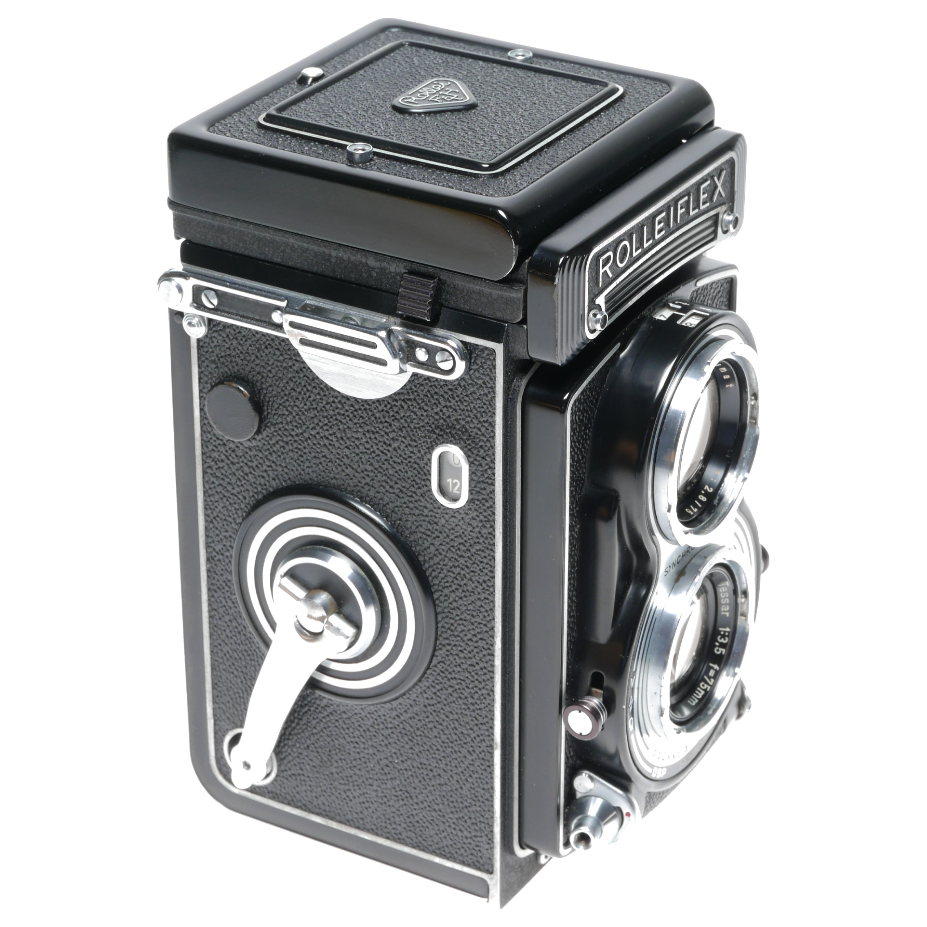 Rolleiflex T Model-3 Roll Film Camera Carl Zeiss Tessar 1