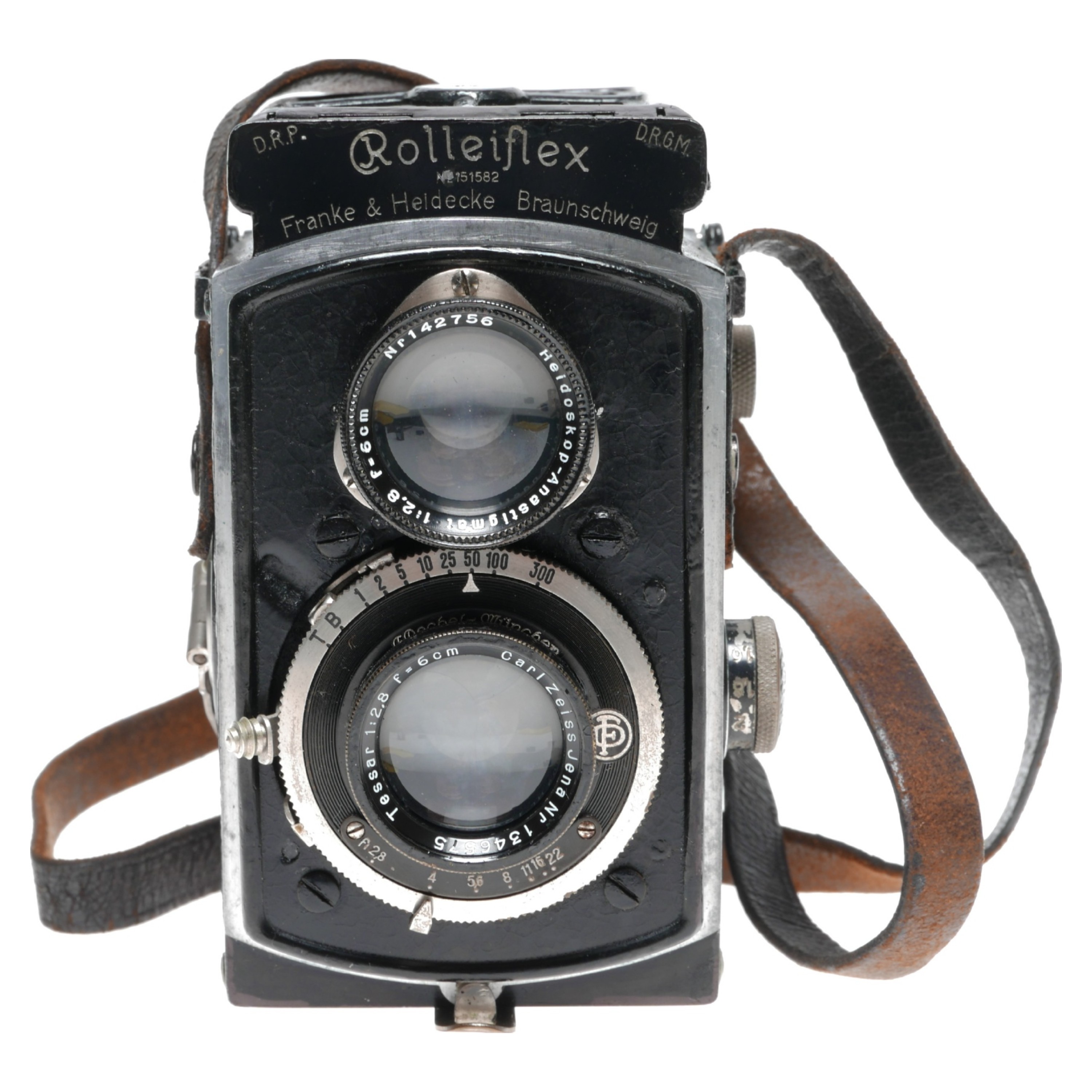 Rolleiflex 4x4 Original Baby 1:2.8 127 Film Vintage TLR Camera ...