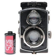 Rolleiflex 4x4 Original Baby 1:2.8 127 Film Vintage TLR Camera