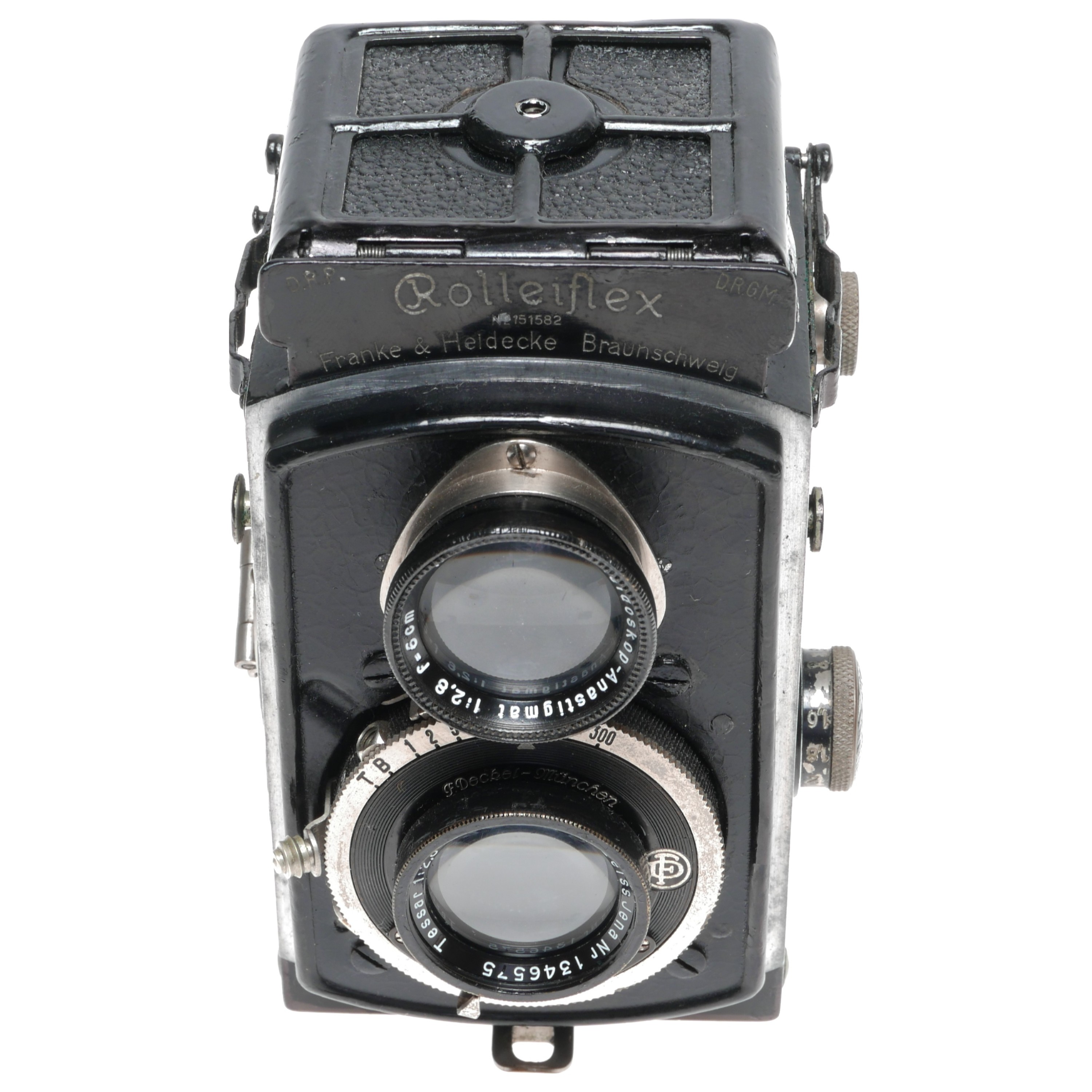 Rolleiflex 4x4 Original Baby 1:2.8 127 Film Vintage TLR Camera ...