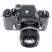 Nikon F Black SLR FTn Photomic Prism Viewfinder Camera Nikkor 1:2 85mm
