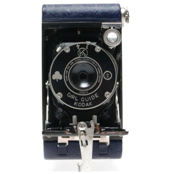 Kodak Vest Pocket Blue Girl Guide UK Model Folding Camera