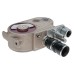Bell Howell Model GB 605 Double 8mm Camera Cinekon Telephoto f:1.8