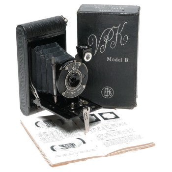 Kodak Vest Pocket VPK Model B Autographic Folding Camera Box Instructions