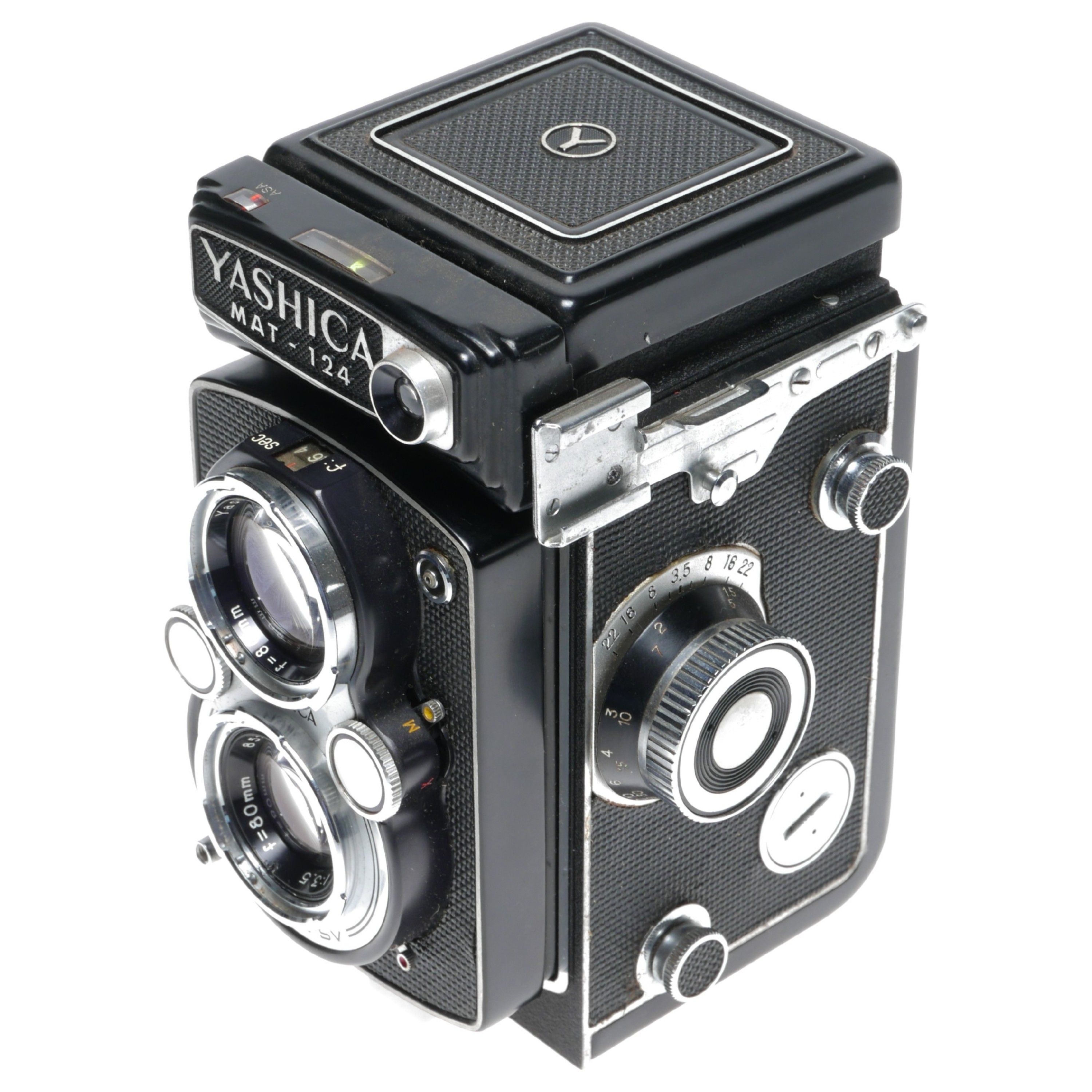 Yashica Mat124 TLR Medium Format 120 Roll Film Camera Vintage Film Camera