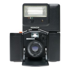 Minox 35GL Miniature Compact 35mm Film Camera Flash Unit Pouch Box