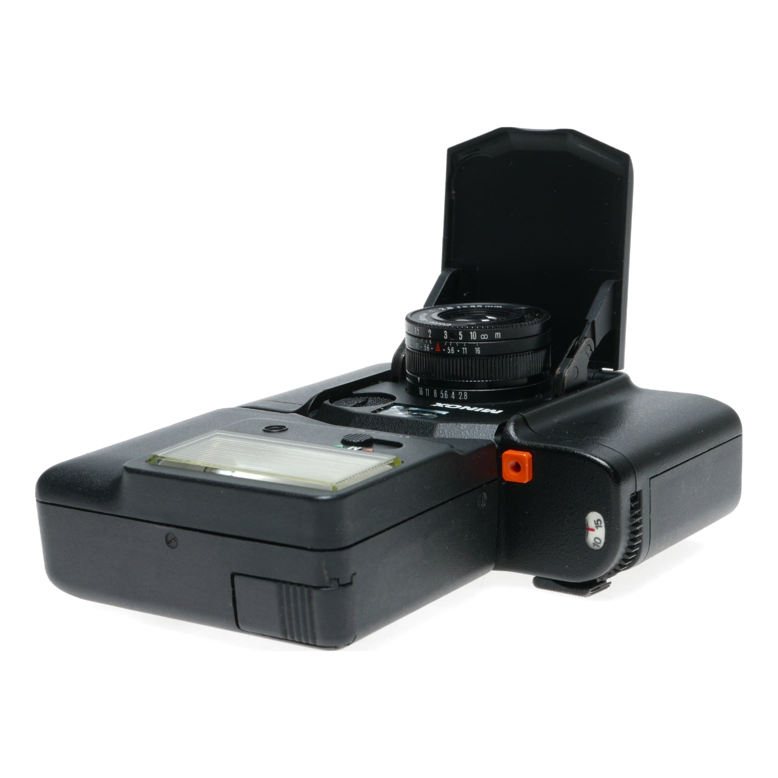 Minox 35GL Miniature Compact 35mm Film Camera Flash Unit Pouch Box