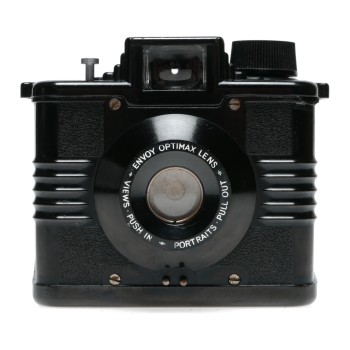 Ilford Envoy Bakelite 6x9 120 Film Box Camera Optimax Lens
