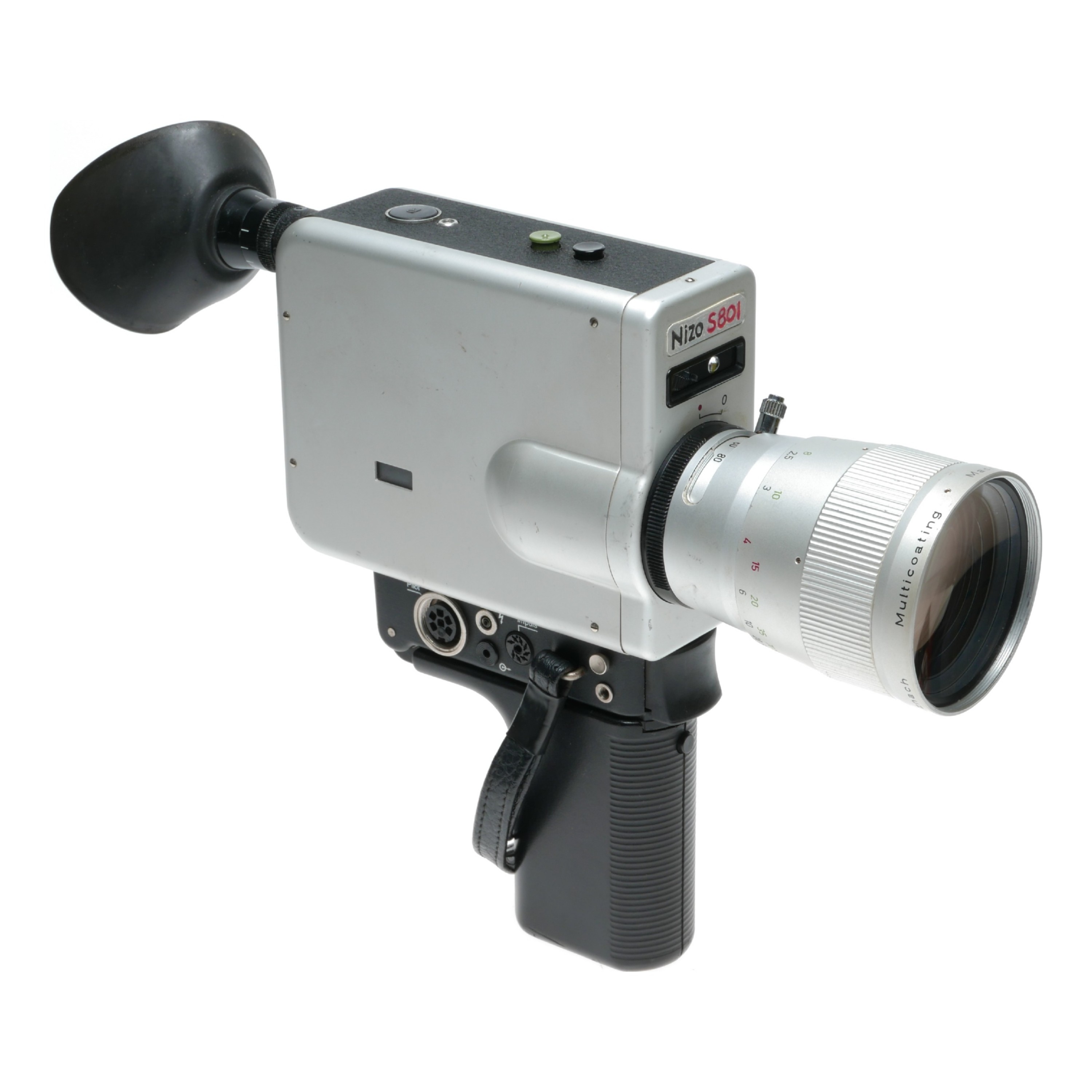 Nizo S801 Super 8 Movie Camera Schneider Macro Variogon 1.8/7-80