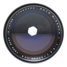 Miranda-Auto E 1:3.5 f=200mm Telephoto Lens T 35mm SLR Camera