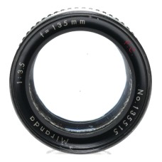 Miranda 1:3.5 f=135mm Vintage Camera Telephoto Lens