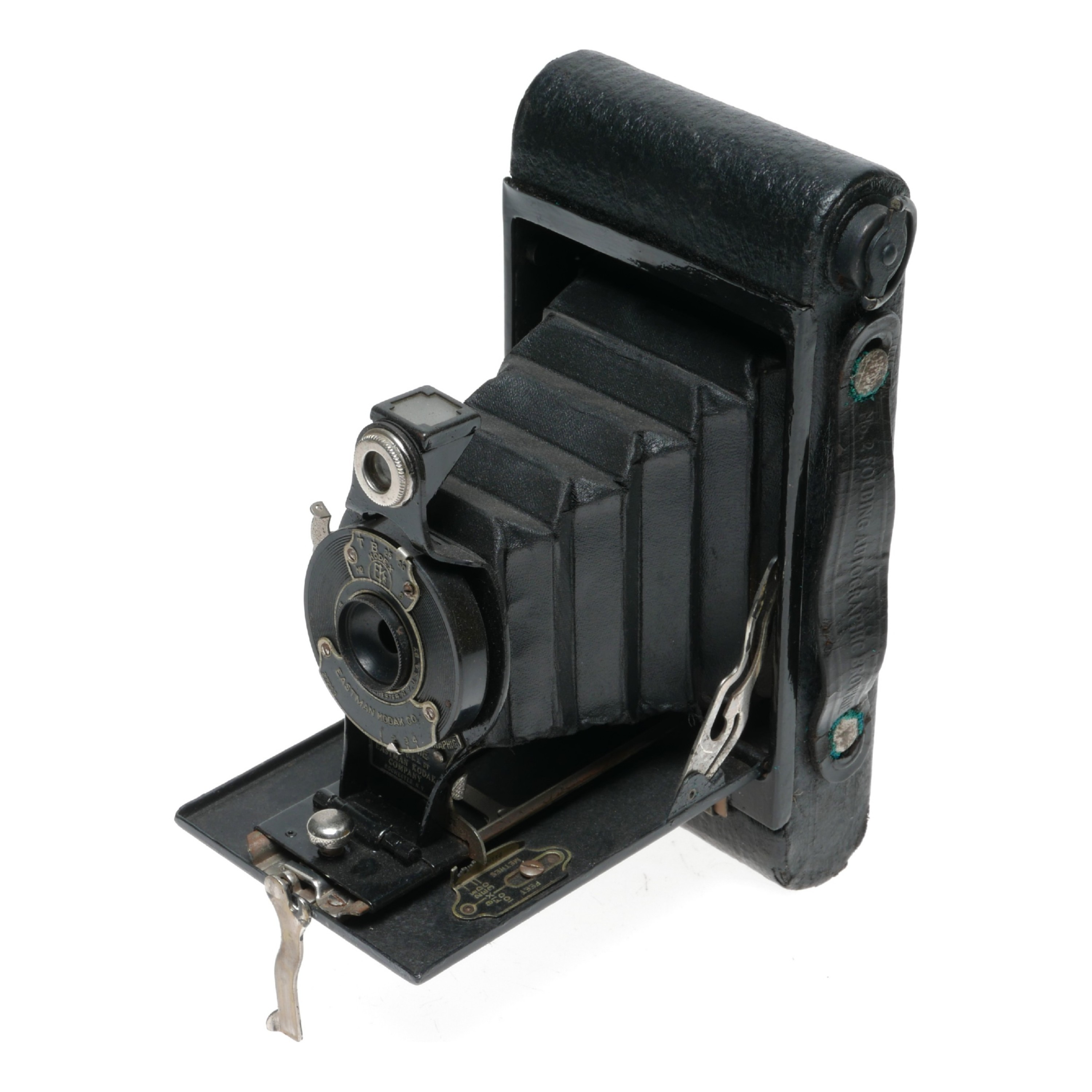 Kodak No.2 Folding Autographic Brownie 120 Rollfilm Camera US Vintage