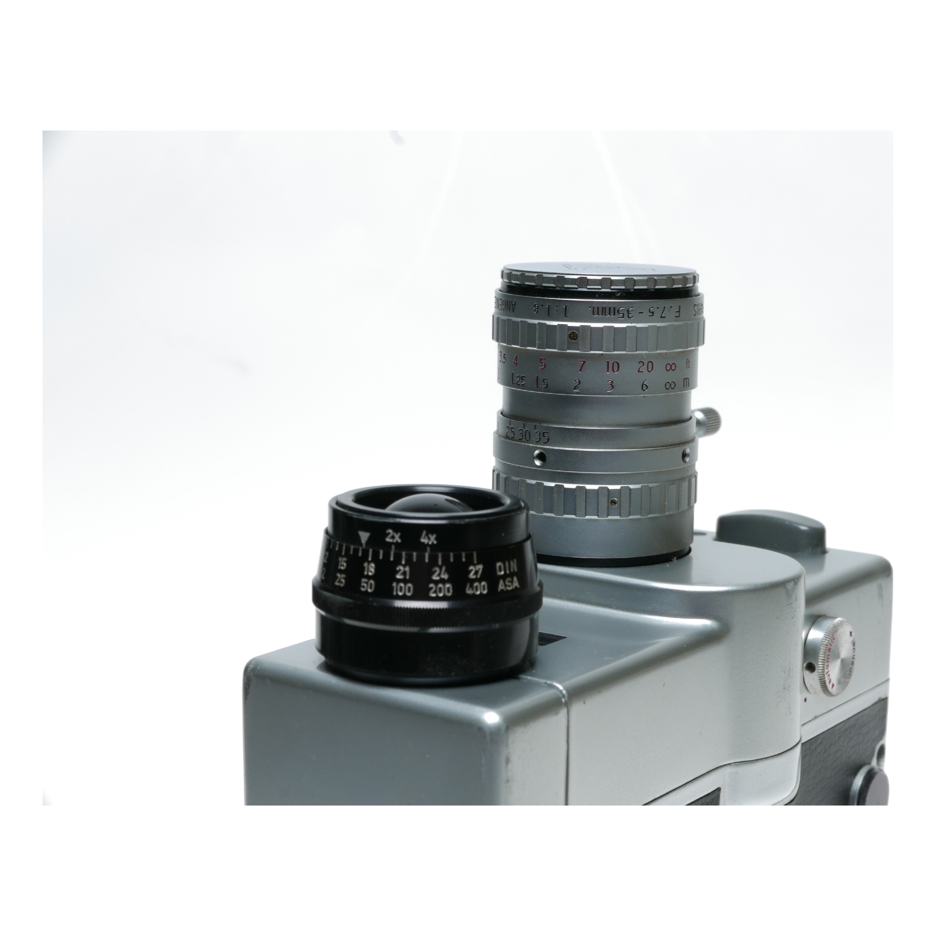 Nizo FA3 8mm Cine Movie Camera Angenieux 1:1.8 F.7.5-35mm
