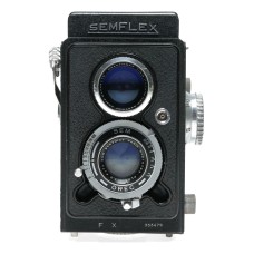 Semflex II 6x6 120 Film TLR Camera Som Berthiot 1:3.5 F=75 Rare