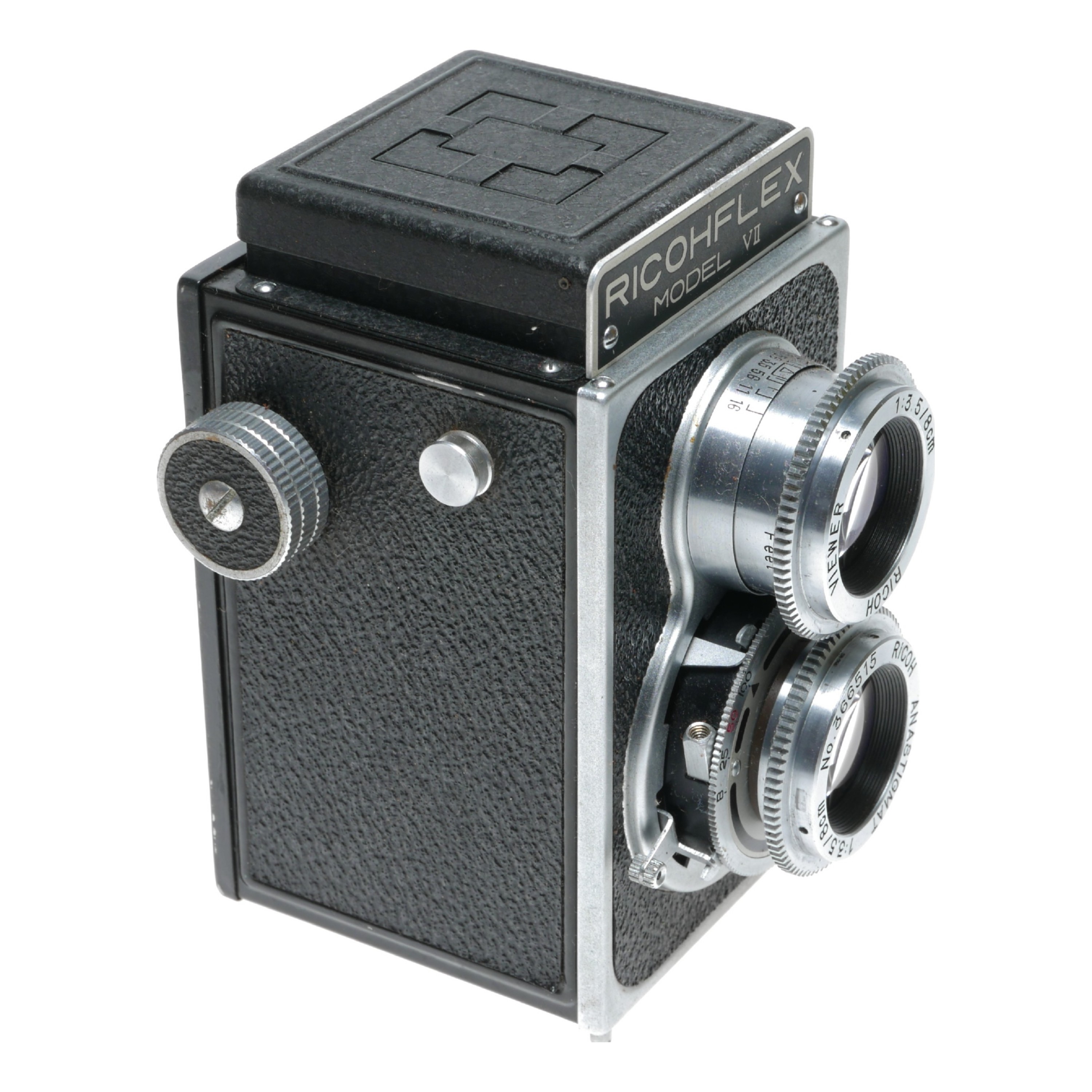 Ricohflex Model VII 6x6 TLR 120 Film Camera Riken Shutter Vintage