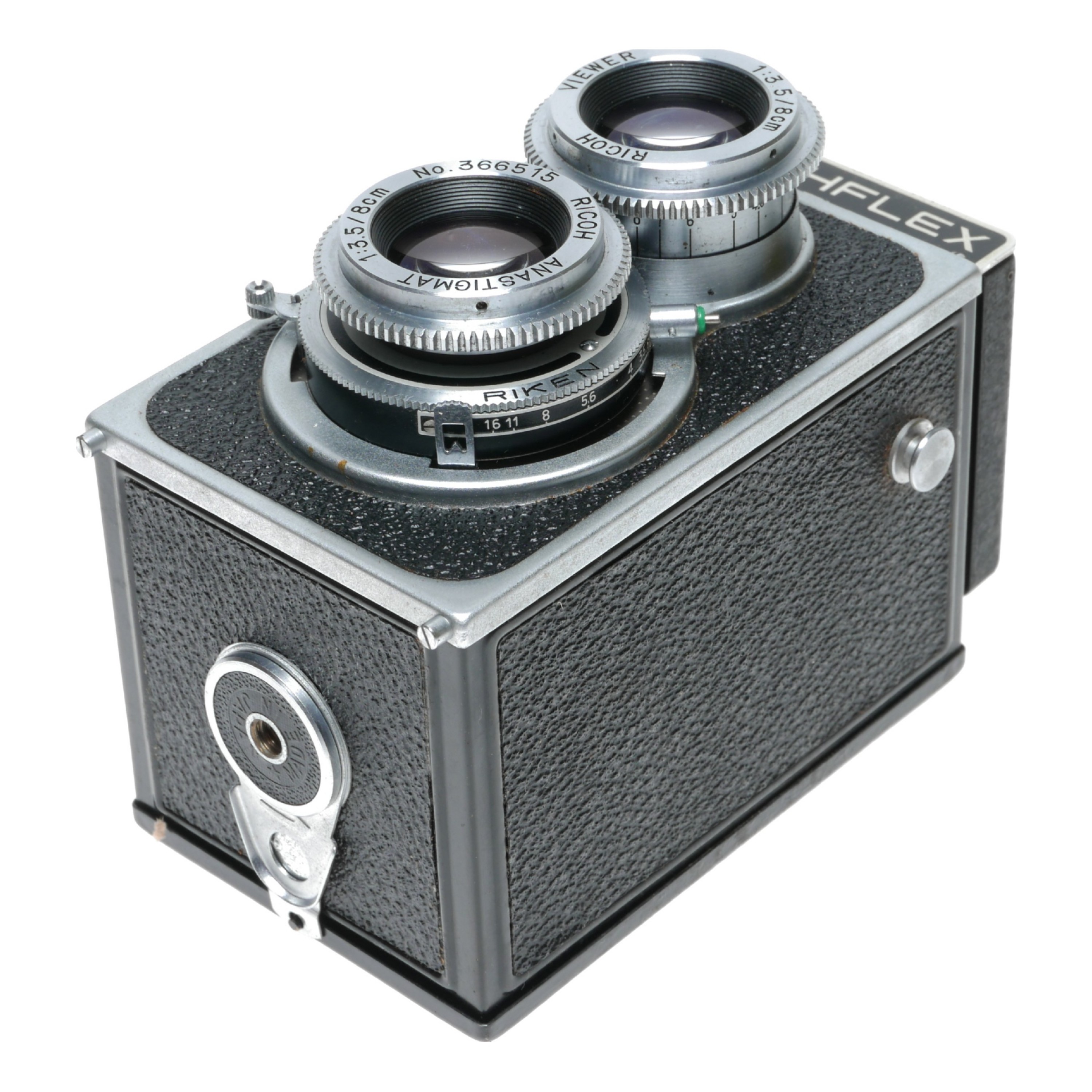 Ricohflex Model VII 6x6 TLR 120 Film Camera Riken Shutter Vintage