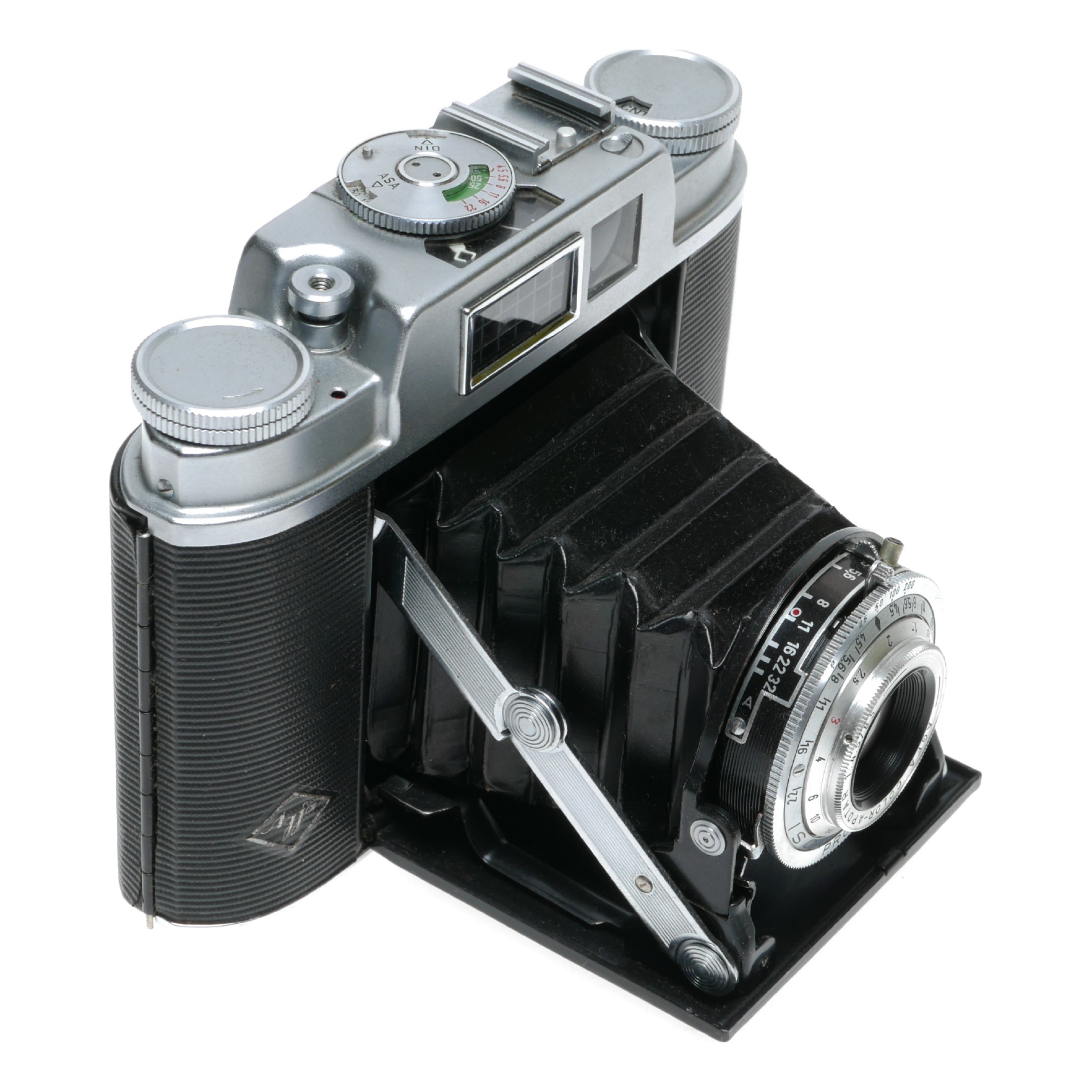 Agfa Isolette L 120 Film 6x6 Folding Camera Apotar 1:4.5 85mm