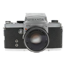 Miranda Fv T SLR 35mm Film Camera Metering Prism Auto 1:1.9 F=5cm