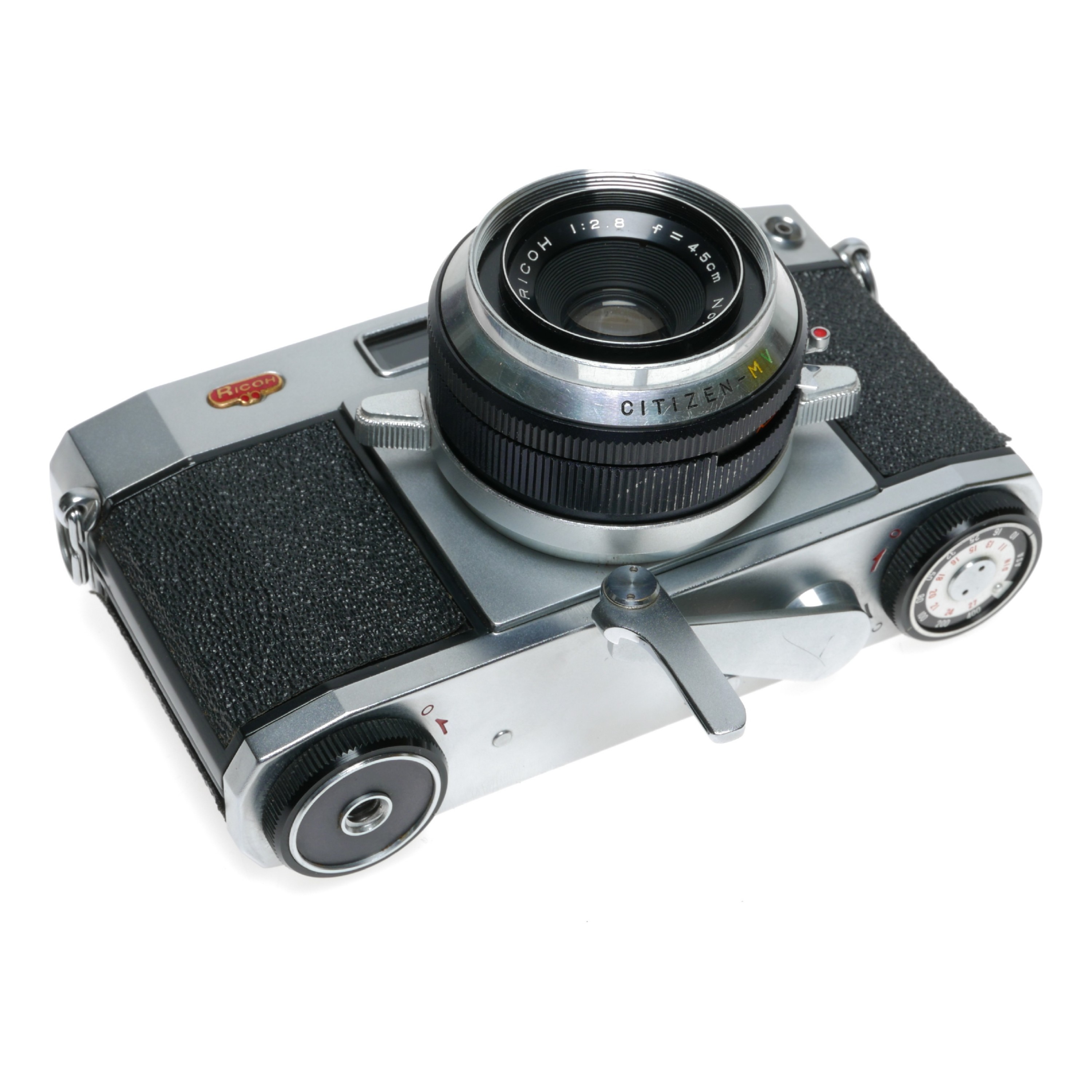Ricoh S-3 35mm Film Rangefinder Camera Riken 1:2.8 f=4.5cm