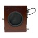 Universal Wood Camera Mahogany Roller Blind Shutter 13x16cm