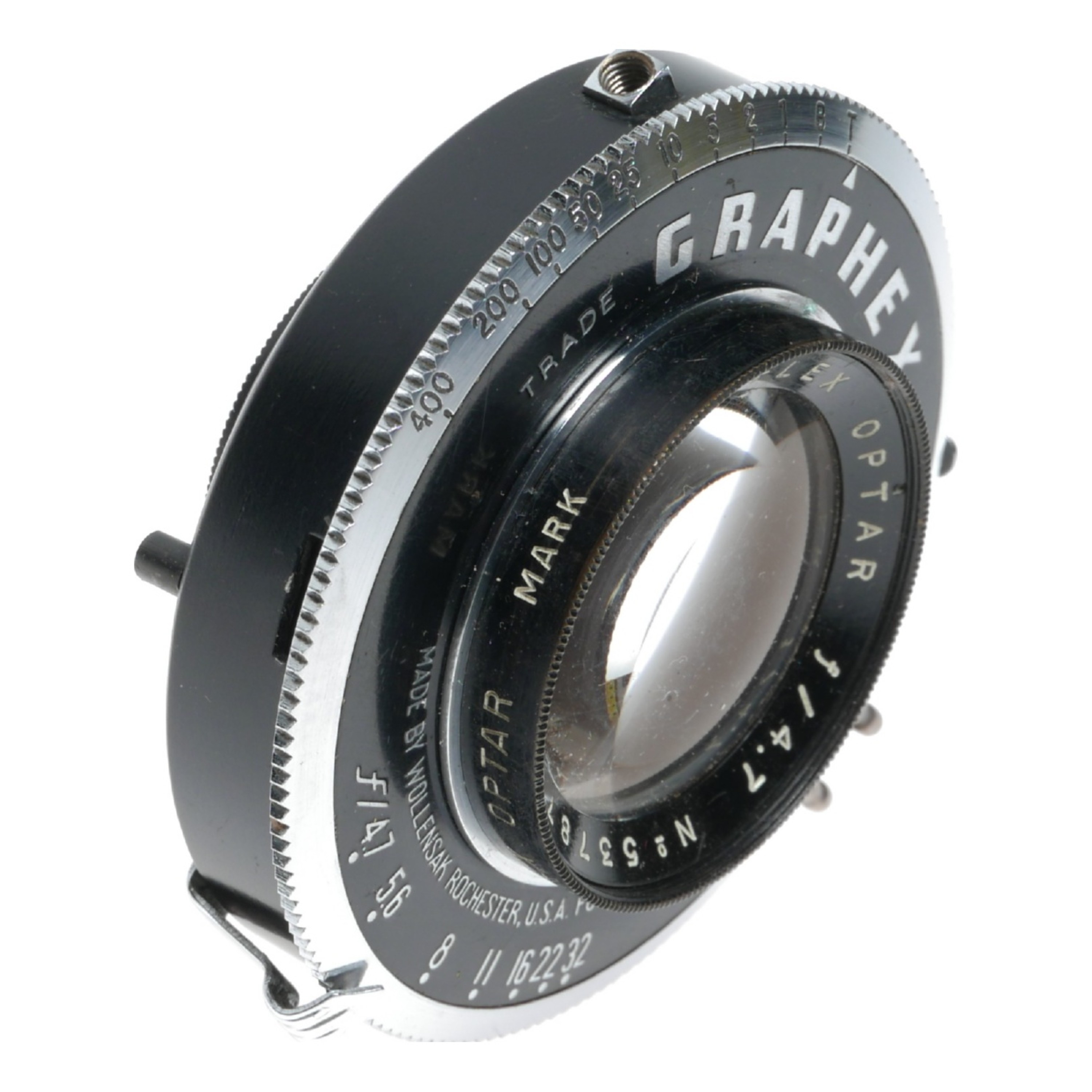 Graflex Optar f4.7 135mm Camera Lens Graphex Shutter Spares