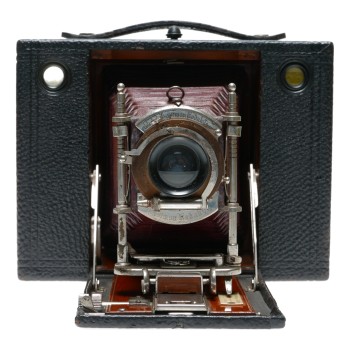 Kodak No.4 Cartridge 104 Roll Film Camera 4x5 Early Model E