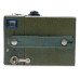 Kodak Beau Brownie 2 Blue Art Deco Box Camera Doublet Lens in Case