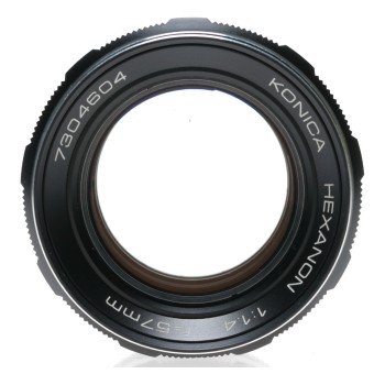 Konica Hexanon 1:1.4 F=57mm SLR Camera Lens
