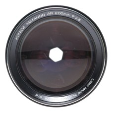 Konica Hexanon AR 200mm F3.5 Camera Tele Lens