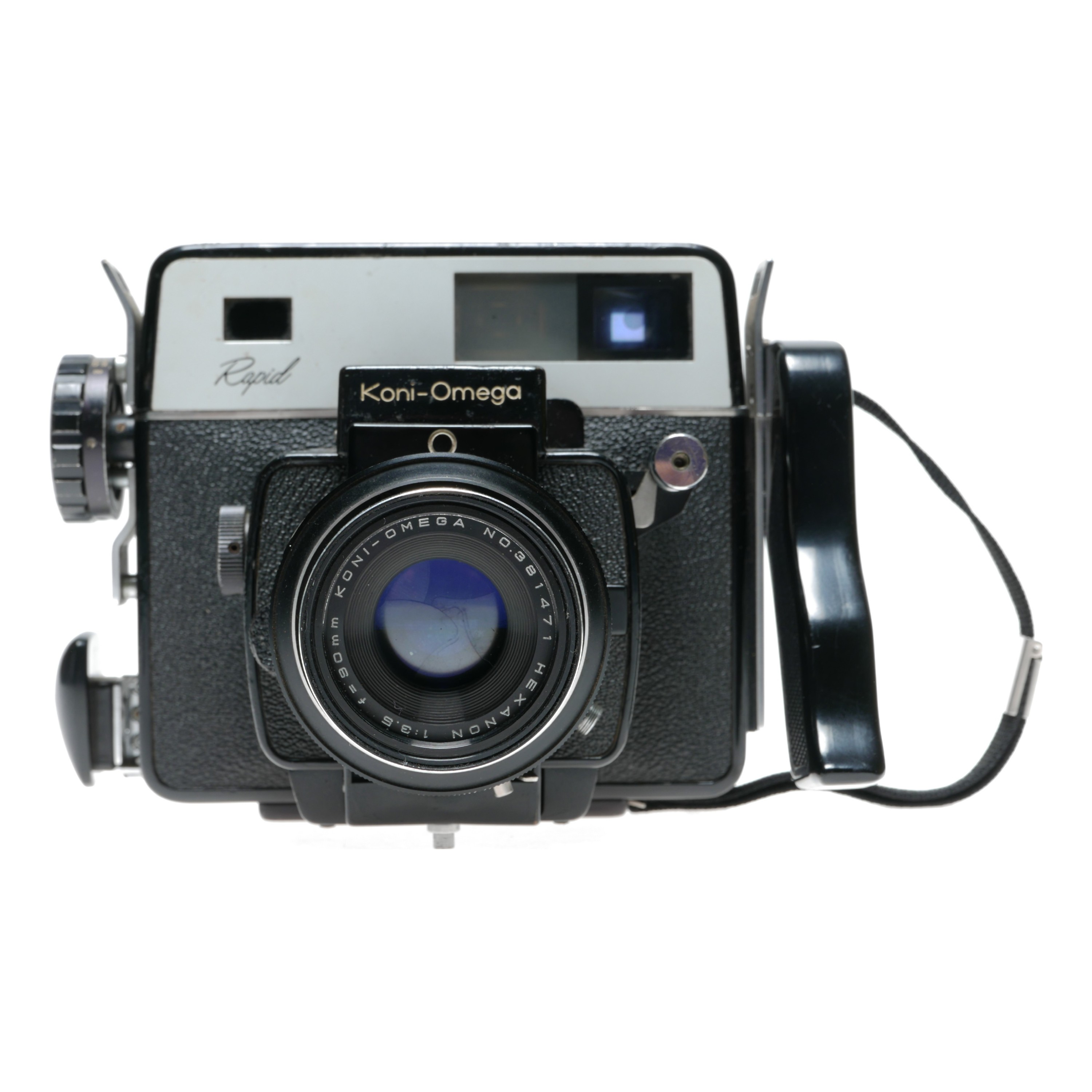 Koni-Omega Rapid Rangefinder 6x7 Film Press Camera Hexanon 3.5/90