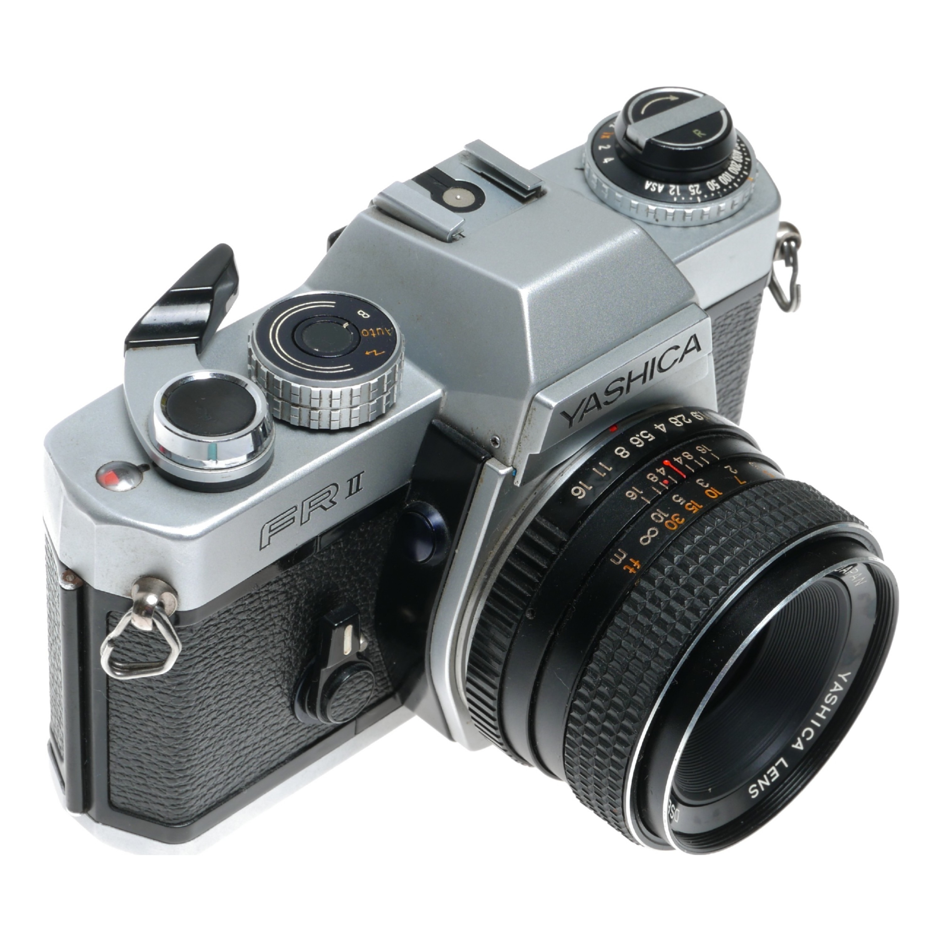 Yashica FR II 35mm Film SLR Camera DSB 50mm 11.9 Vintage 11.9