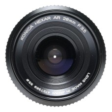 Konica Hexar AR 28mm F3.5 Wide Angle Lens Shade Hood