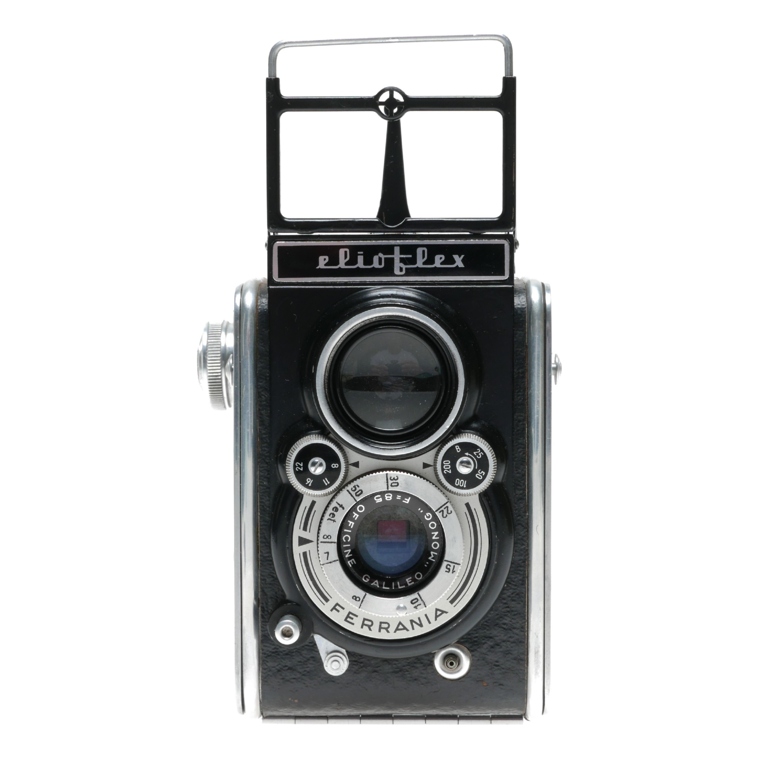 Ferrania Elioflex 6x6 TLR 120 Film Camera Galileo Monog F=85