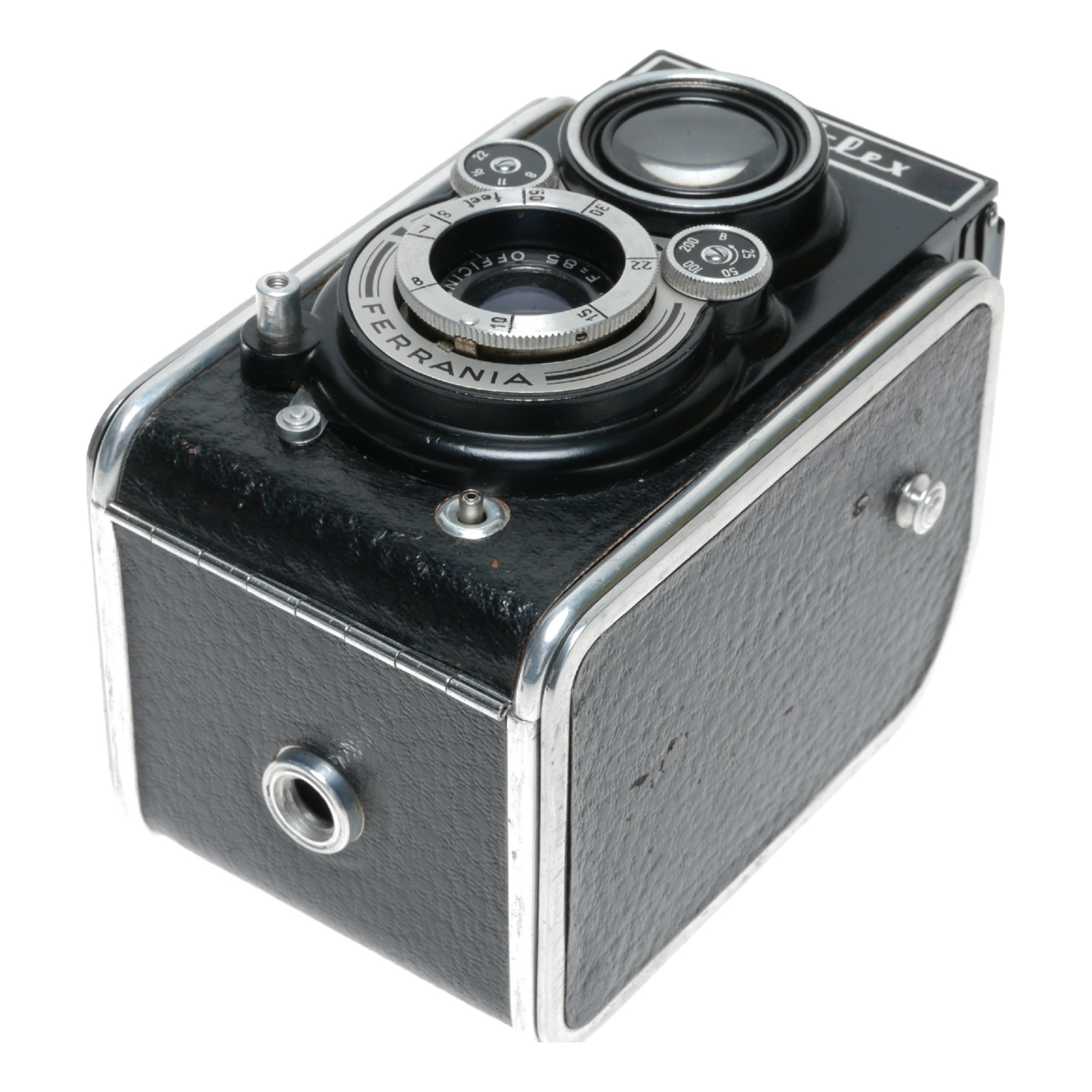 Ferrania Elioflex 6x6 TLR 120 Film Camera Galileo Monog F=85