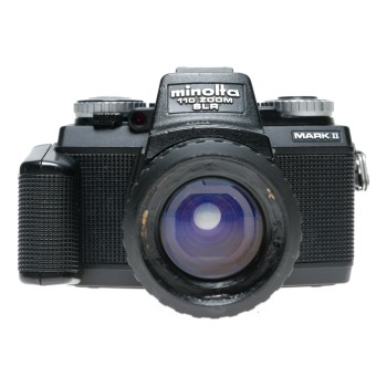 Minolta Mark II 110 Zoom Miniature SLR Film Camera