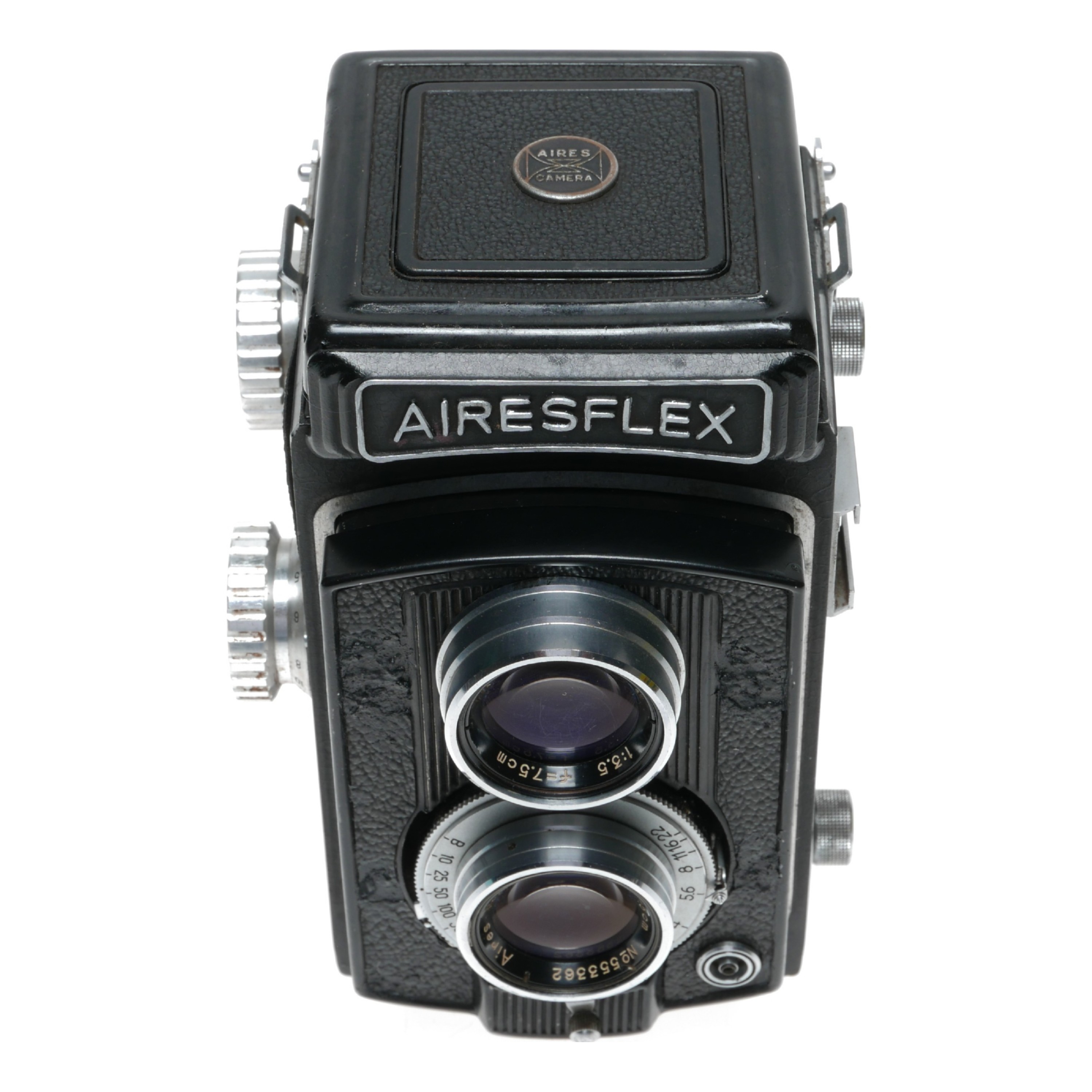 Airesflex TLR 120 Roll Film Camera 6x6 Format 3.5/7.5cm Vintage 3.5/7.5cm