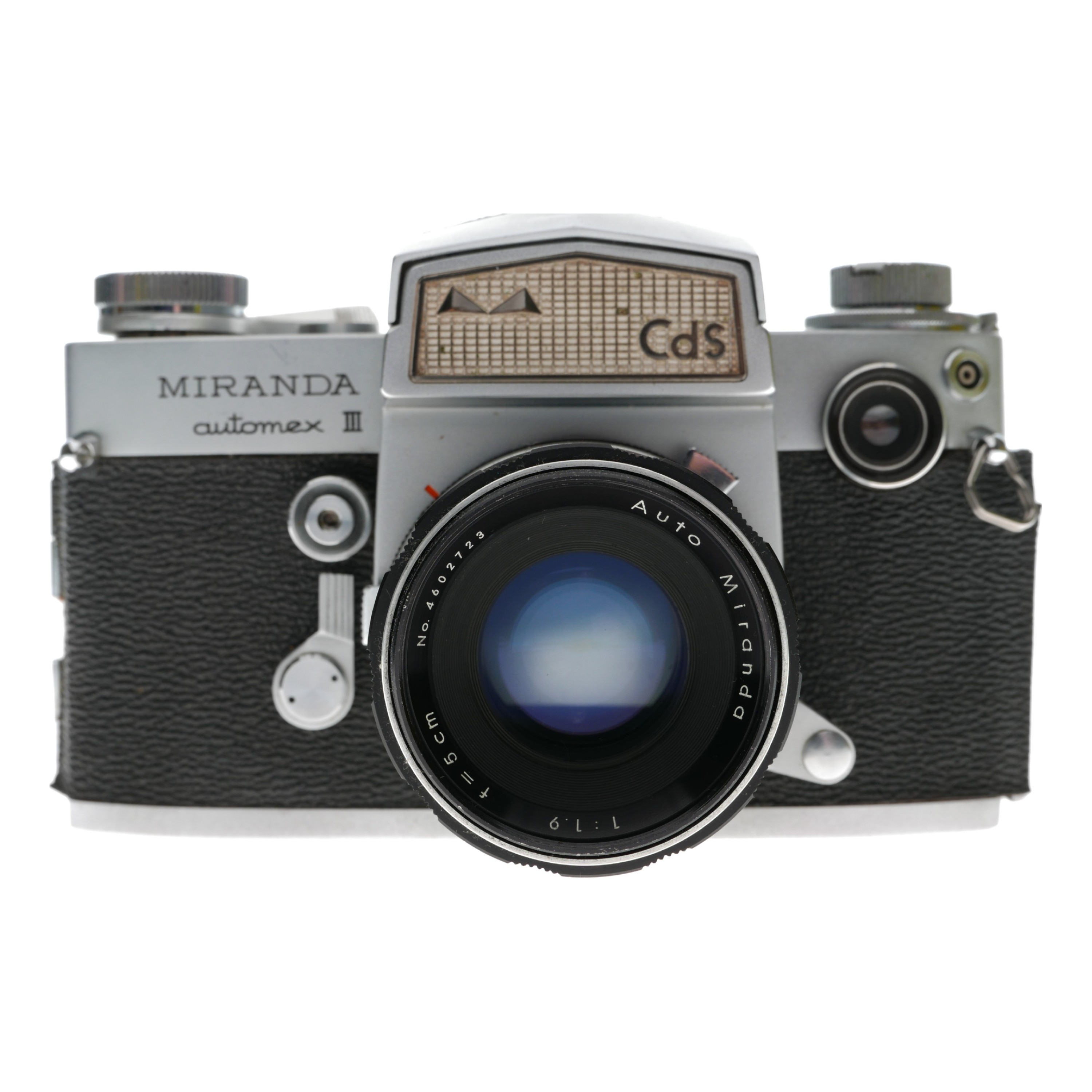 Miranda Automex III 35mm Film Camera 1.9/5cm CdS Coupled Meter