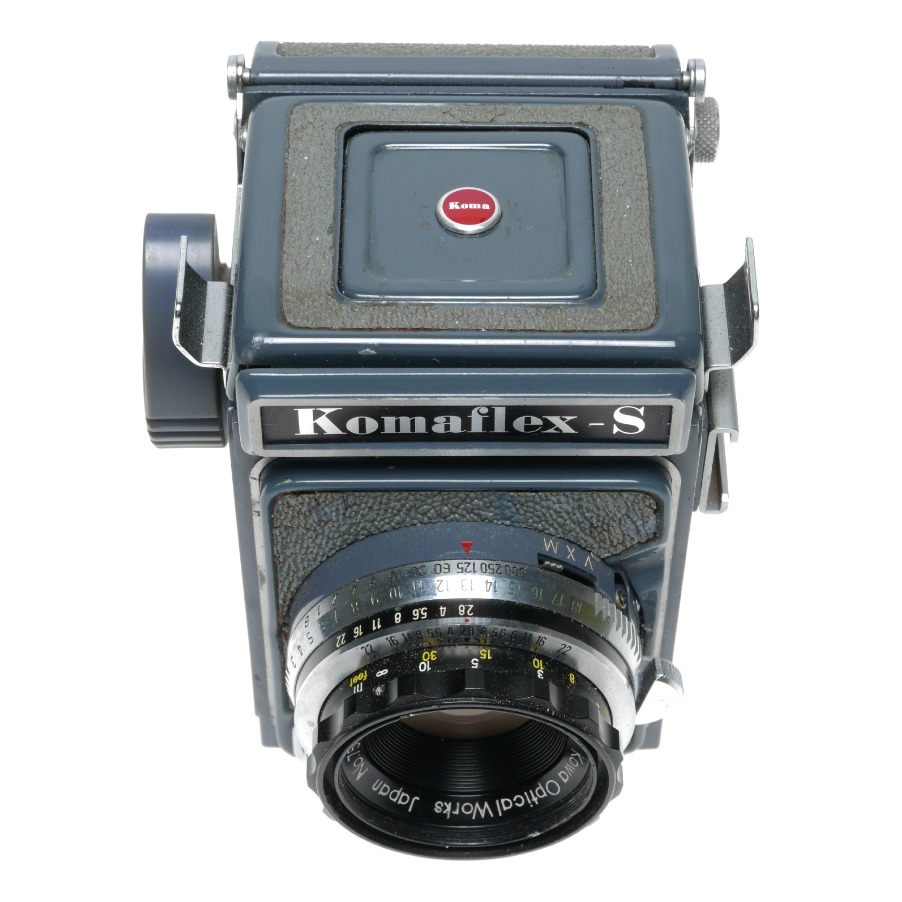 Koma Komaflex S 127 Film SLR 4x4 Camera Prominar 2.8/65mm