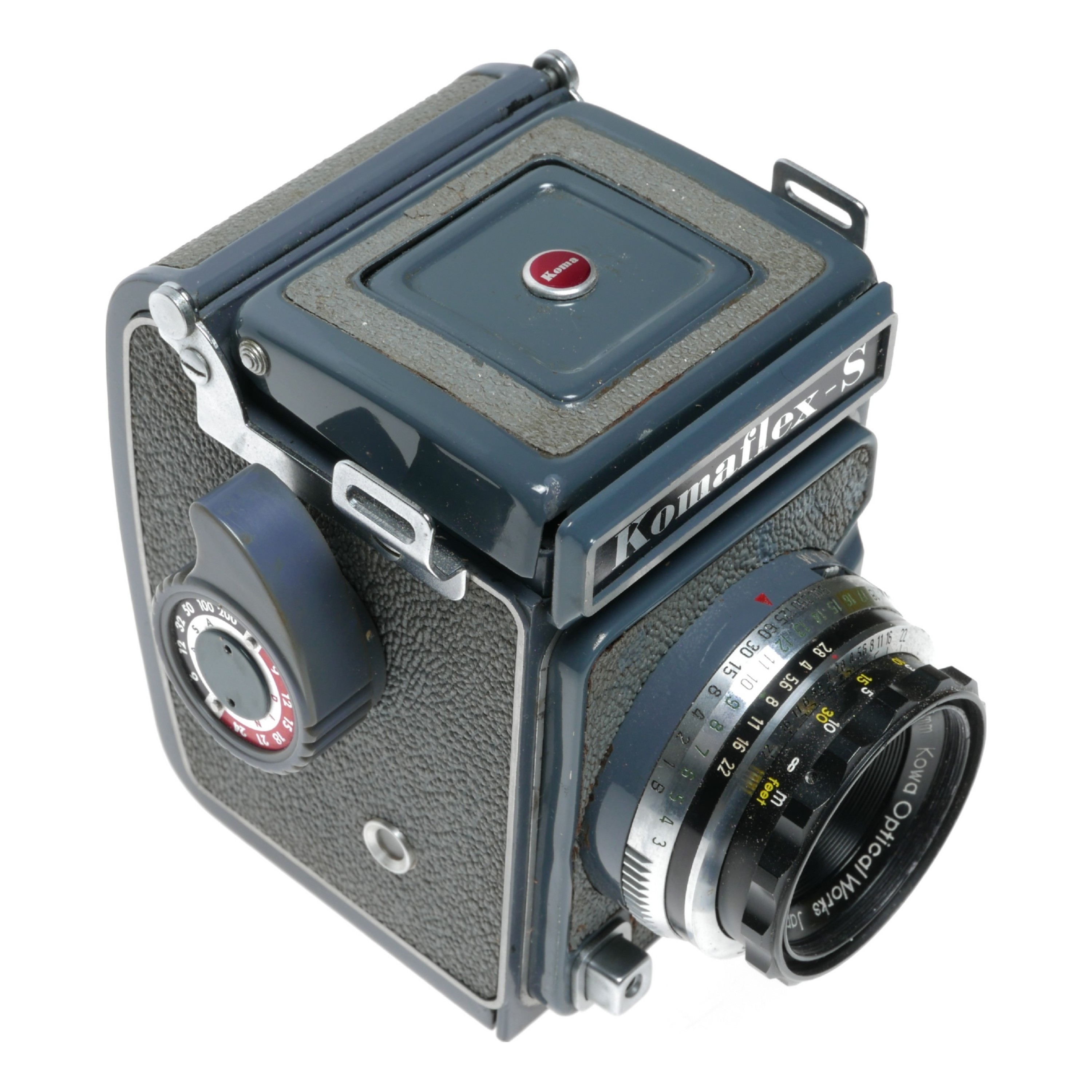 Koma Komaflex S 127 Film SLR 4x4 Camera Prominar 2.8/65mm