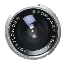Voigtlander Skoparex 1:3.4/35mm Wide Camera Lens