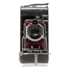 Rare Antique Folding Camera Rapid Symmetrical F:8 Busch's Brass Mount