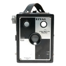 Metropolitan Rival 120 Box Type Film Camera 6x9 Chicago Art Deco