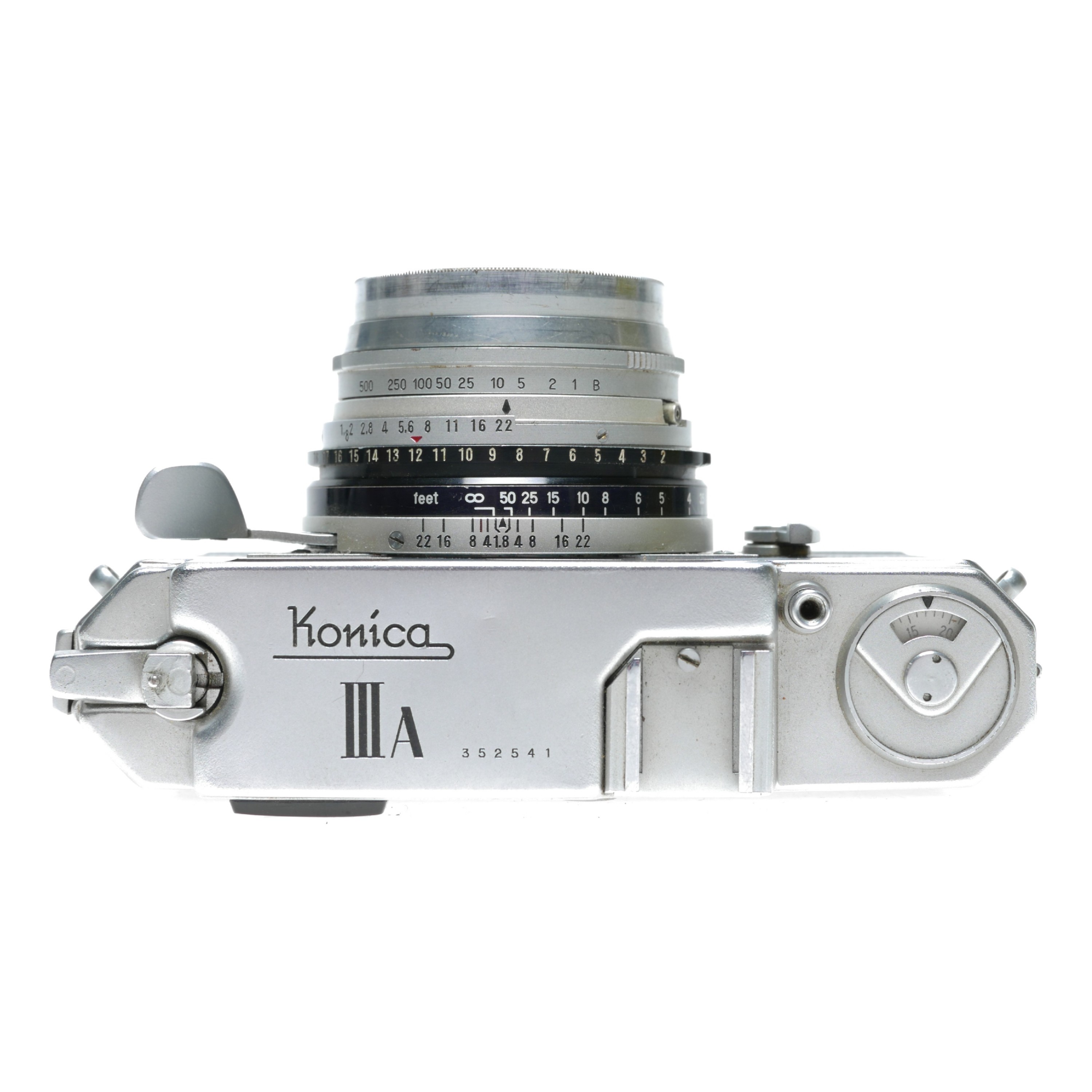 Konica IIIA 35mm RF Film Camera Konishiroku Hexanon 1.8/50 Konihood