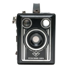 Agfa Synchro Box 6x9 120 Rollfilm Vintage Camera Box 600