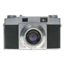 Olympus 35-S 35mm Film RF Camera E.Zuiko F.C. 1:2.8 f=4.8cm