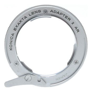 Konica Mount Exakta Lens Adapter 2 AR in Box Instructions